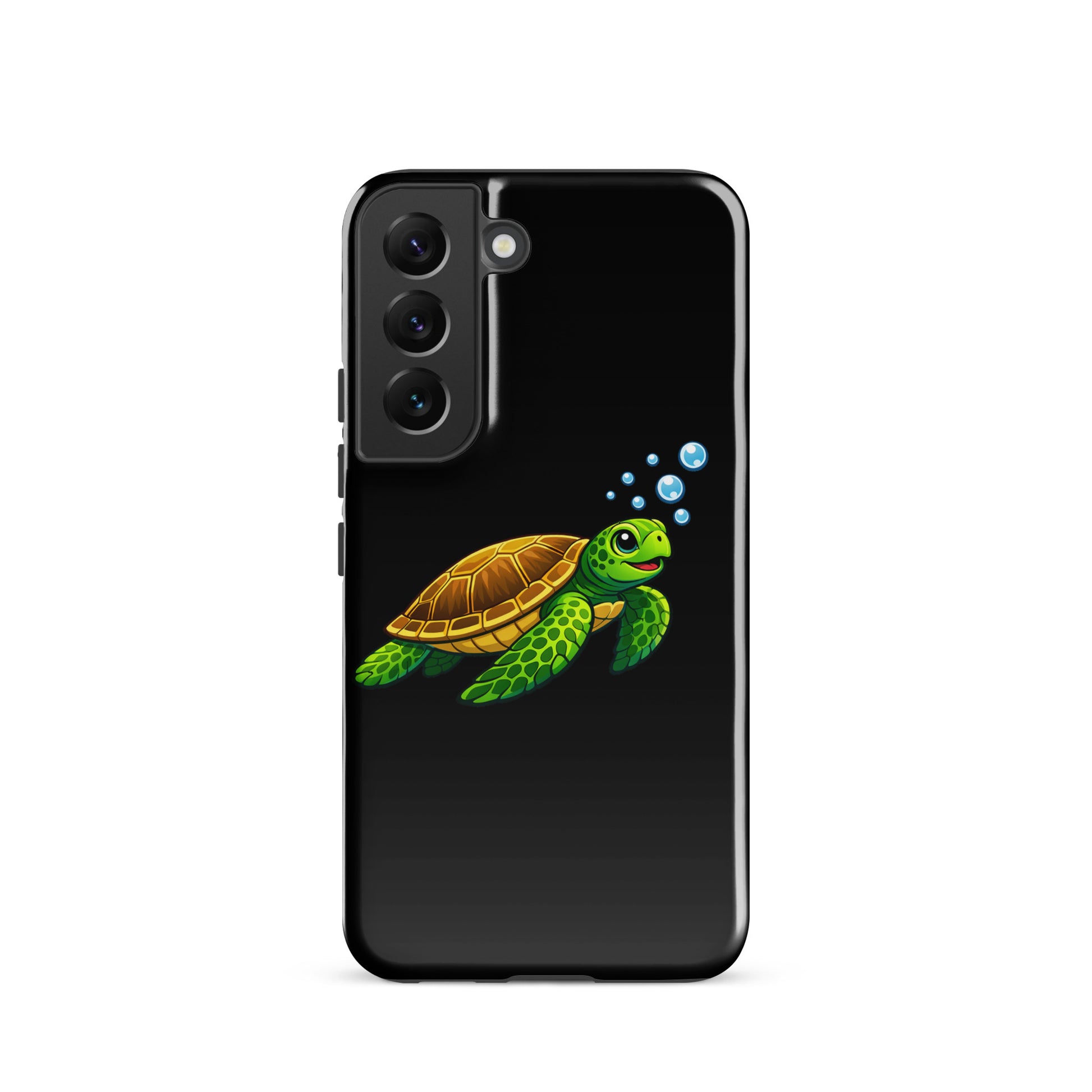Phone Case for Samsung Galaxy with sea turtle artwork, offering vibrant and refined ocean-inspired design.
