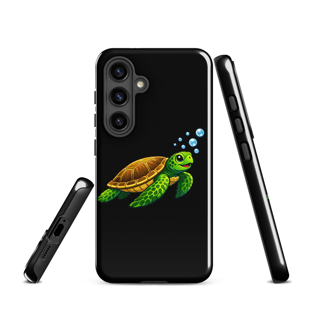 Phone Case for Samsung Galaxy with sea turtle artwork, vibrant design for stylish and ocean-inspired look, premium protection for your device.