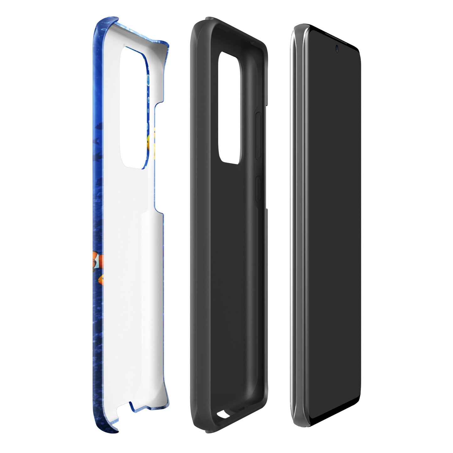 Phone Case for Samsung Galaxy with sea turtle reef design and dual-layer protection.