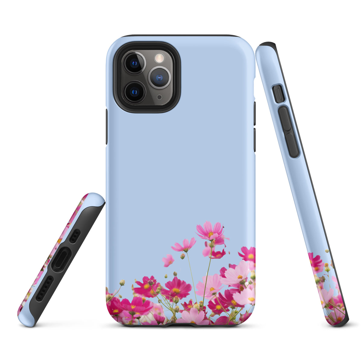 Phone Case for iPhone with Blooming Floral Charm (xx212)