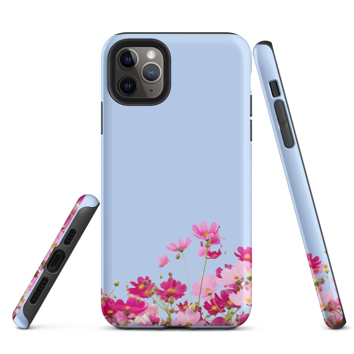 Phone Case for iPhone with Blooming Floral Charm (xx212)