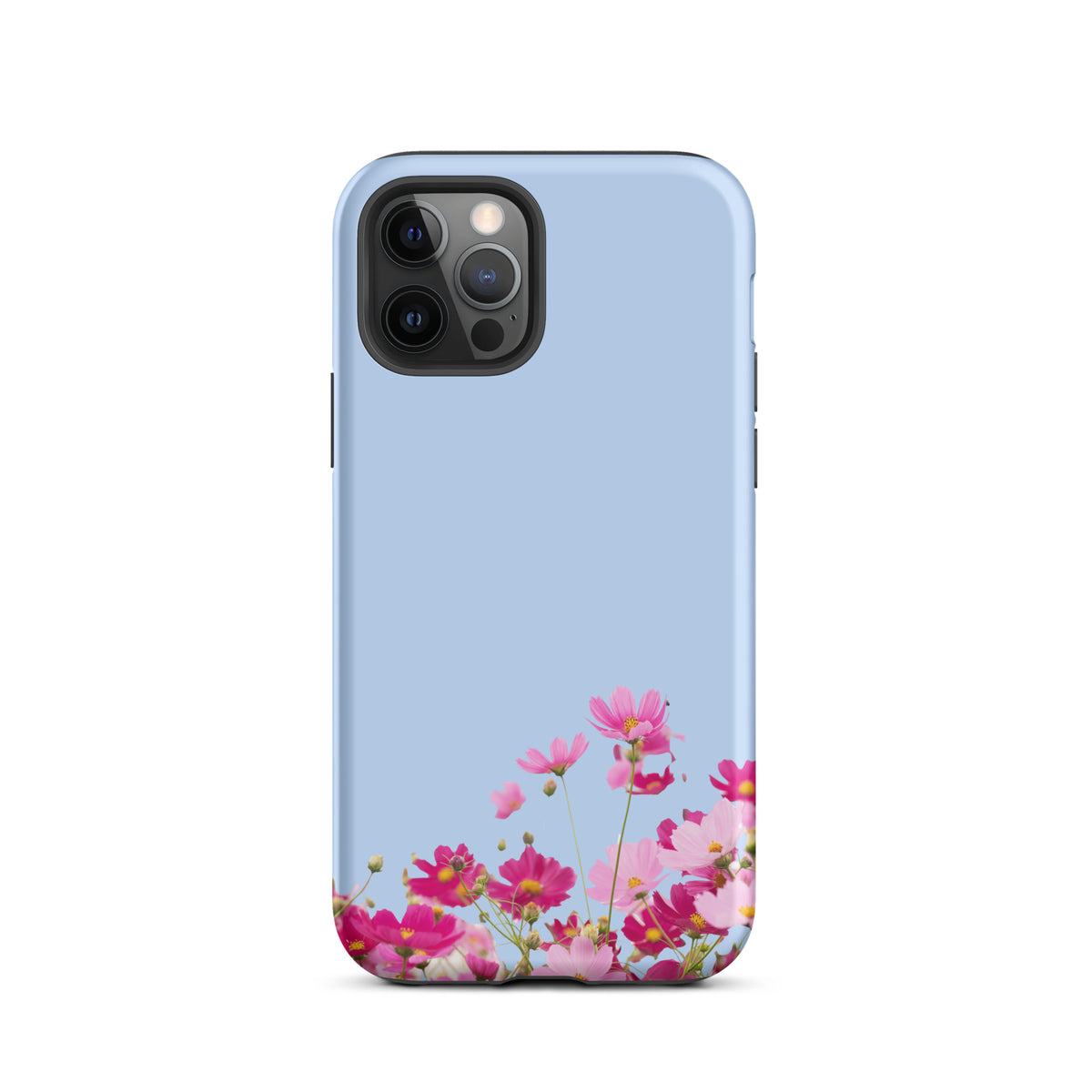 Phone Case for iPhone with Blooming Floral Charm (xx212)