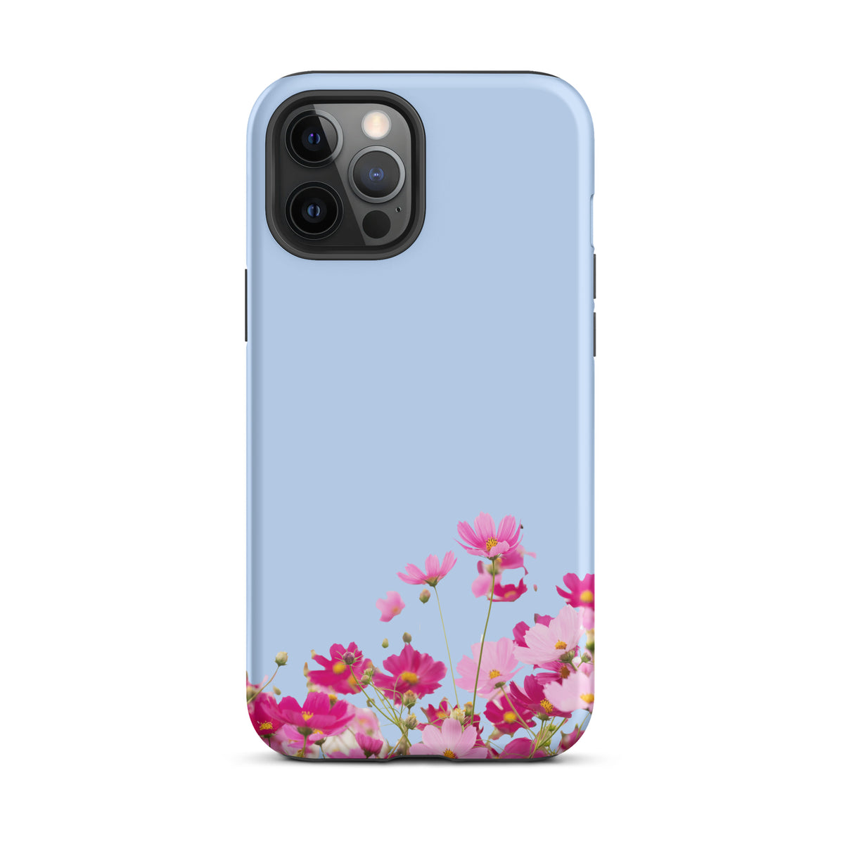 Phone Case for iPhone with Blooming Floral Charm (xx212)