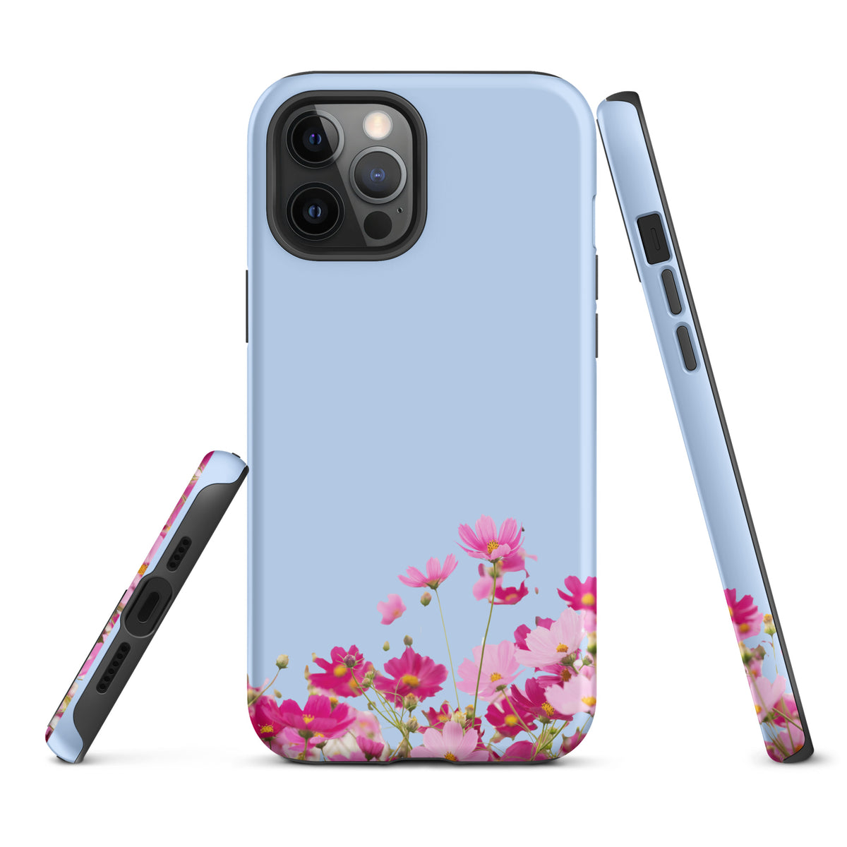 Phone Case for iPhone with Blooming Floral Charm (xx212)