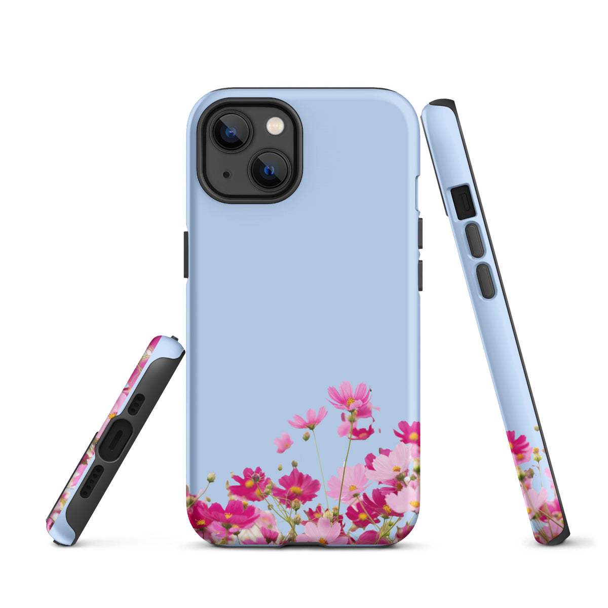 Phone Case for iPhone with Blooming Floral Charm (xx212)