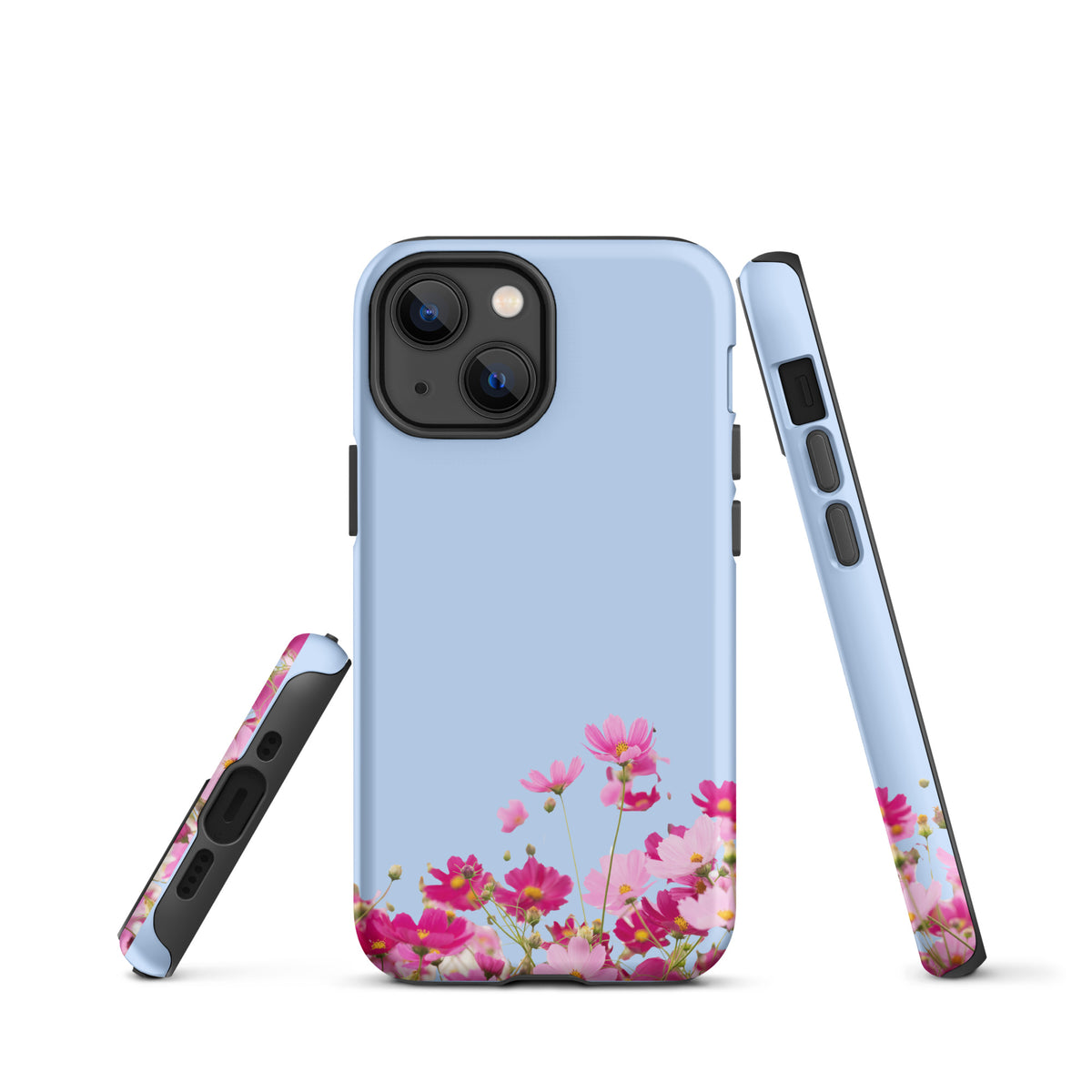 Phone Case for iPhone with Blooming Floral Charm (xx212)