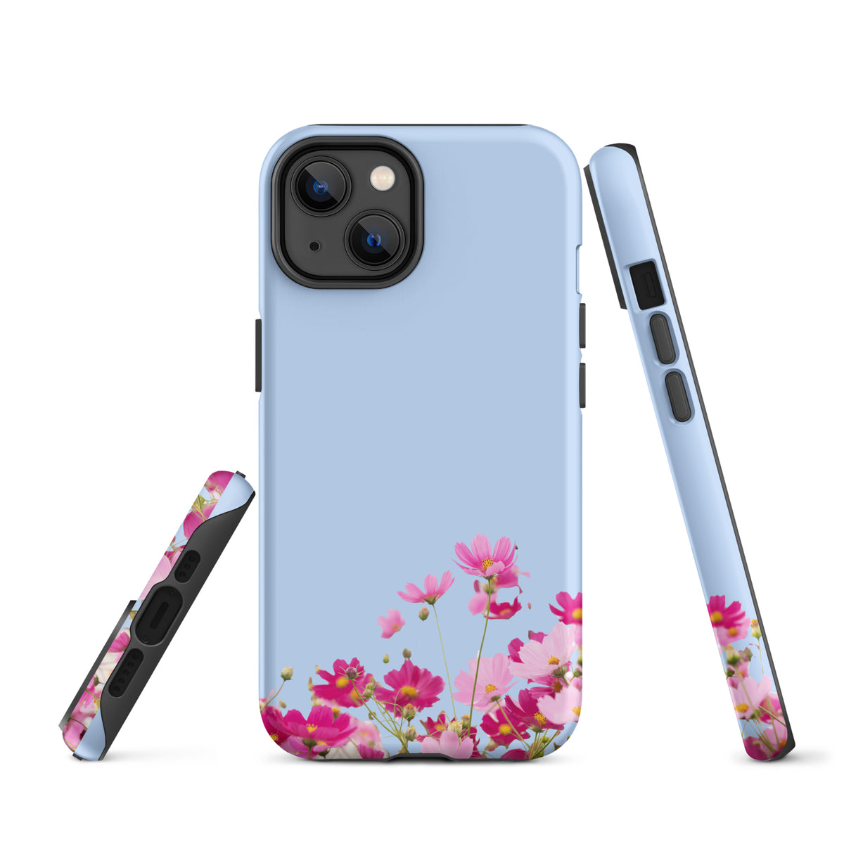 Phone Case for iPhone with Blooming Floral Charm (xx212)