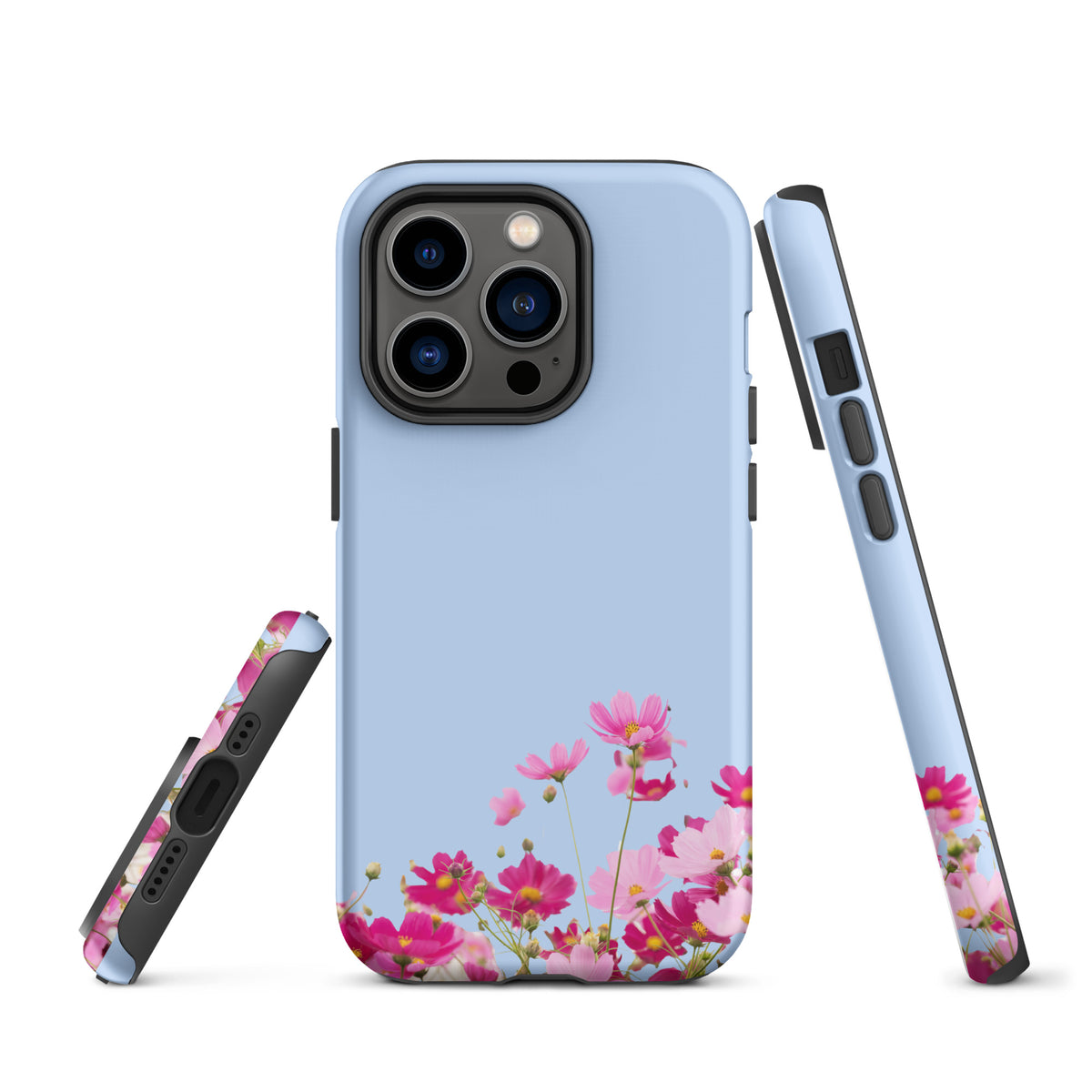 Phone Case for iPhone with Blooming Floral Charm (xx212)