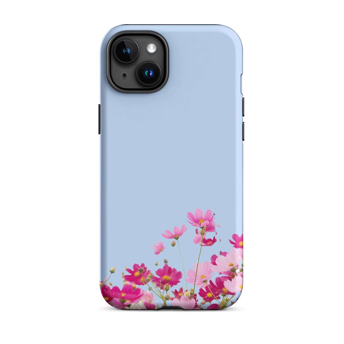Phone Case for iPhone with Blooming Floral Charm (xx212)