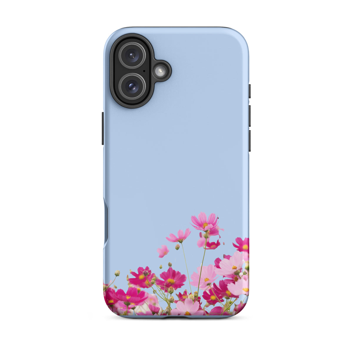 Phone Case for iPhone with Blooming Floral Charm (xx212)