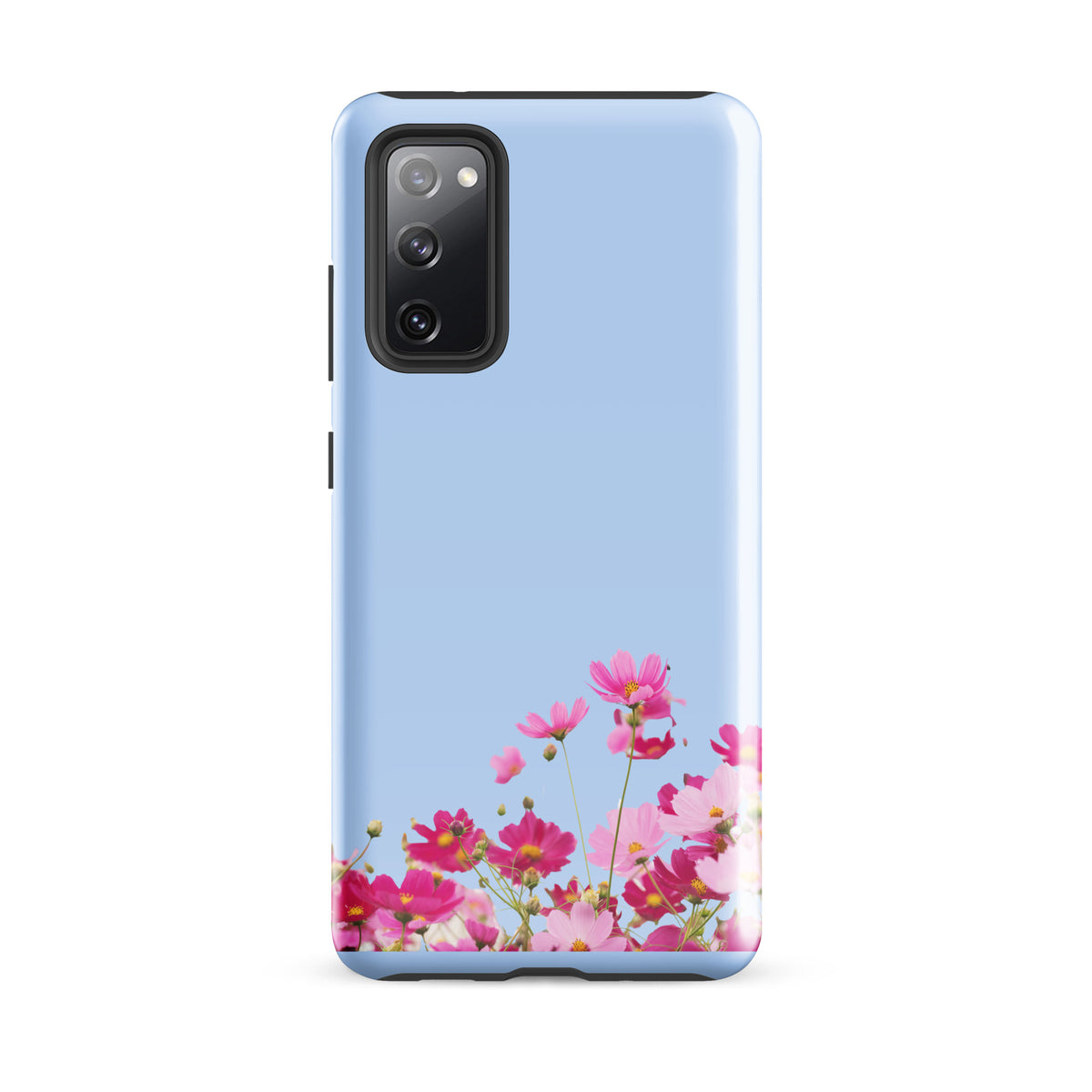 Phone Case for Samsung Galaxy with Blooming Floral Charm (xx212)