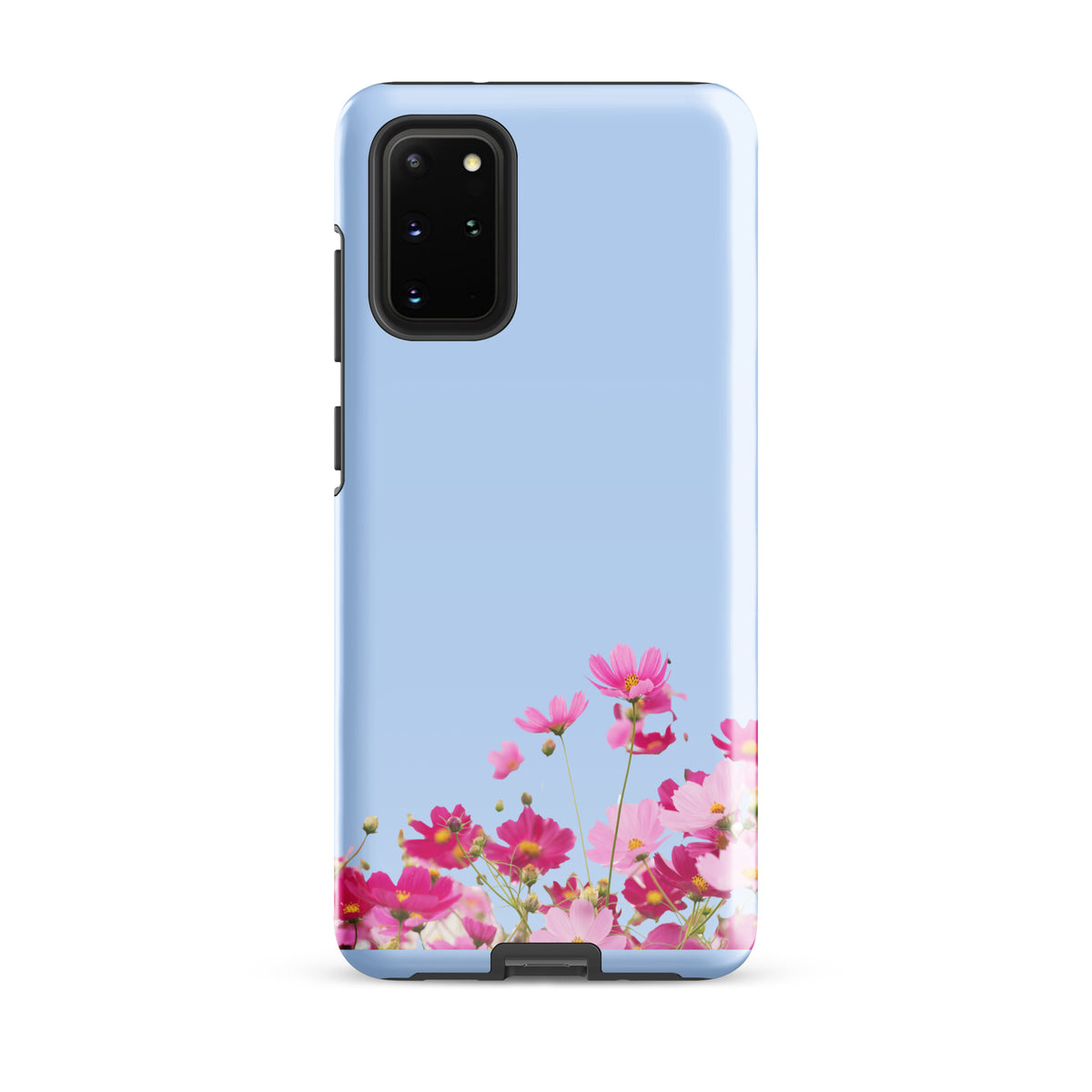 Phone Case for Samsung Galaxy with Blooming Floral Charm (xx212)