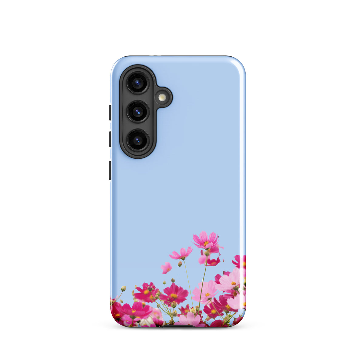 Phone Case for Samsung Galaxy with Blooming Floral Charm (xx212)