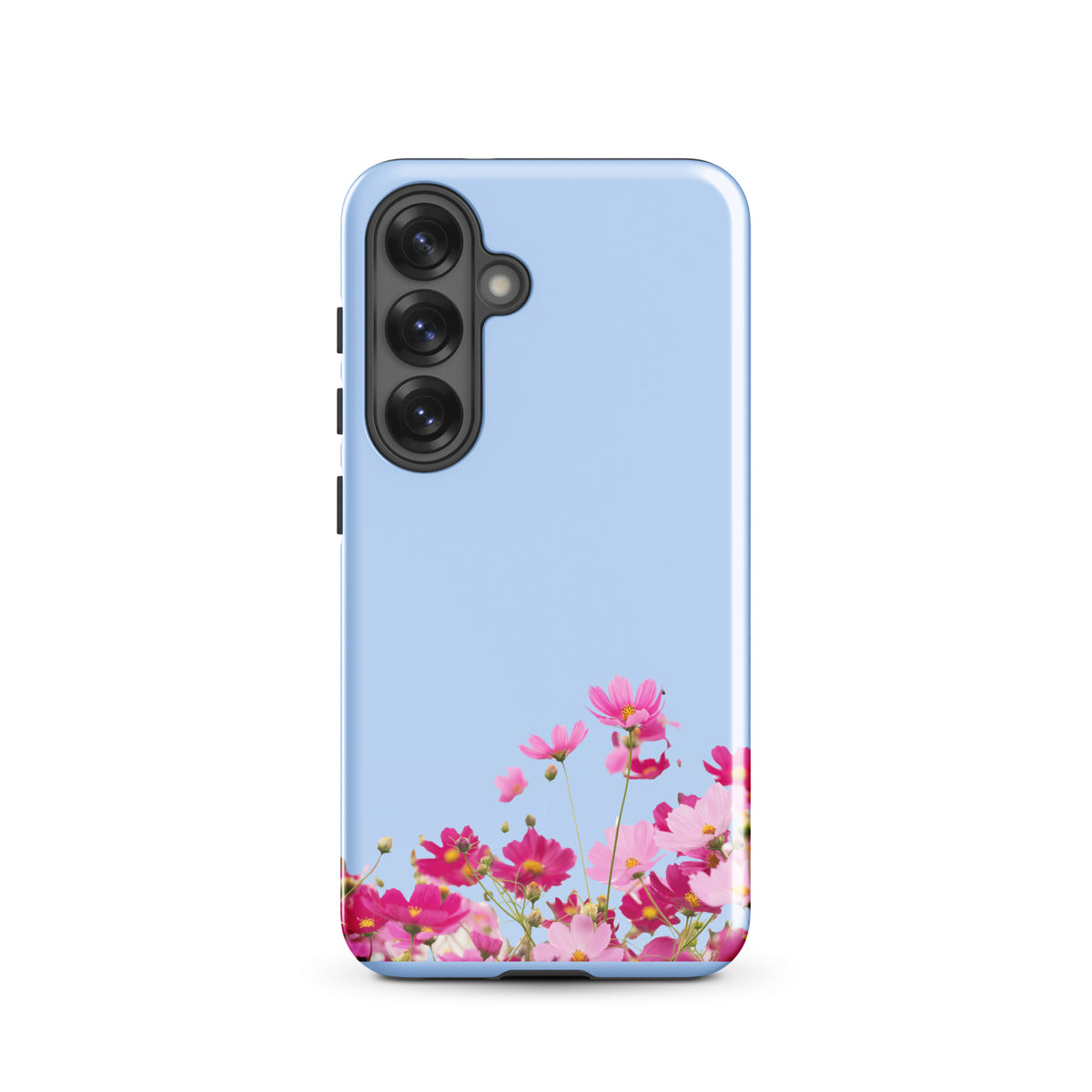 Phone Case for Samsung Galaxy with Blooming Floral Charm (xx212)