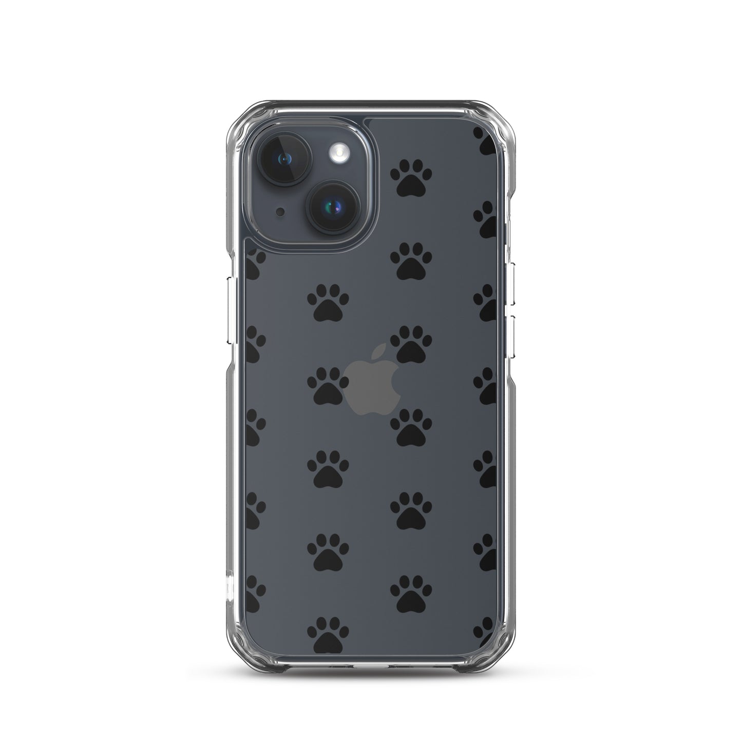 Phone Case for iPhone with playful paw print pattern, perfect for pet lovers and minimalist style.