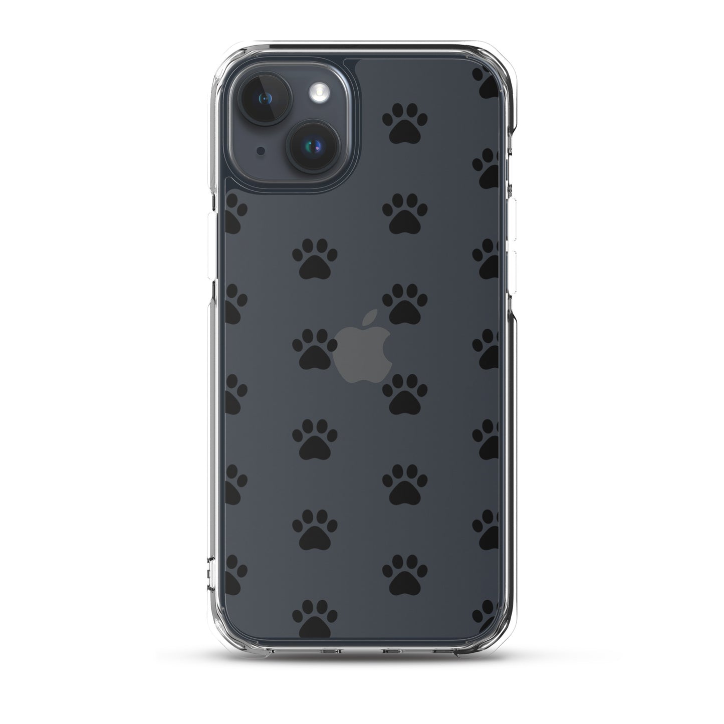 Phone Case for iPhone with minimalist paw print pattern, perfect for pet lovers.