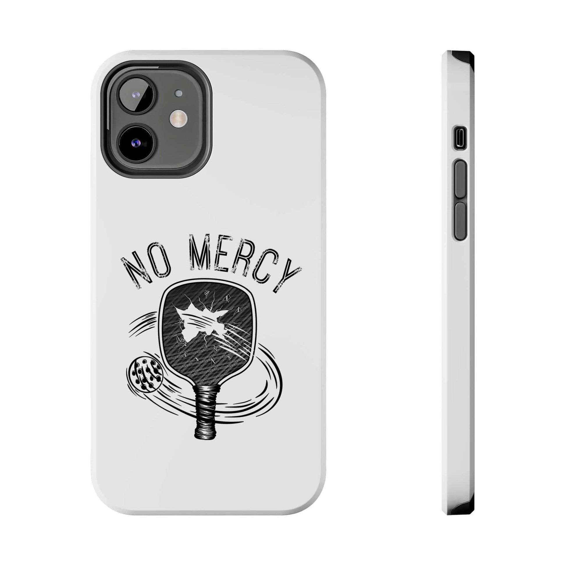 "No Mercy Pickleball Tough Dual-Layer Phone Case for Apple iPhone by RND Power Solutions"
