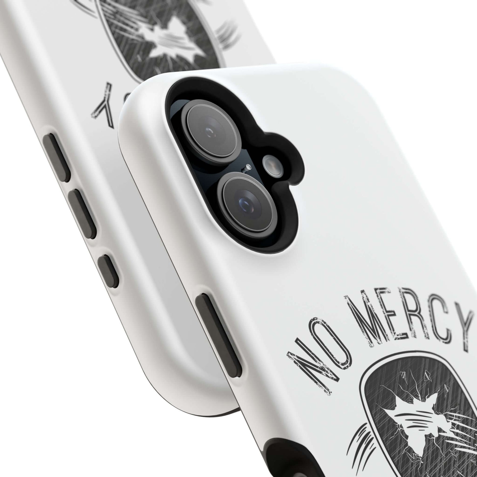 "No Mercy Pickleball Series MagSafe iPhone Case with Tough Dual-Layer Design"