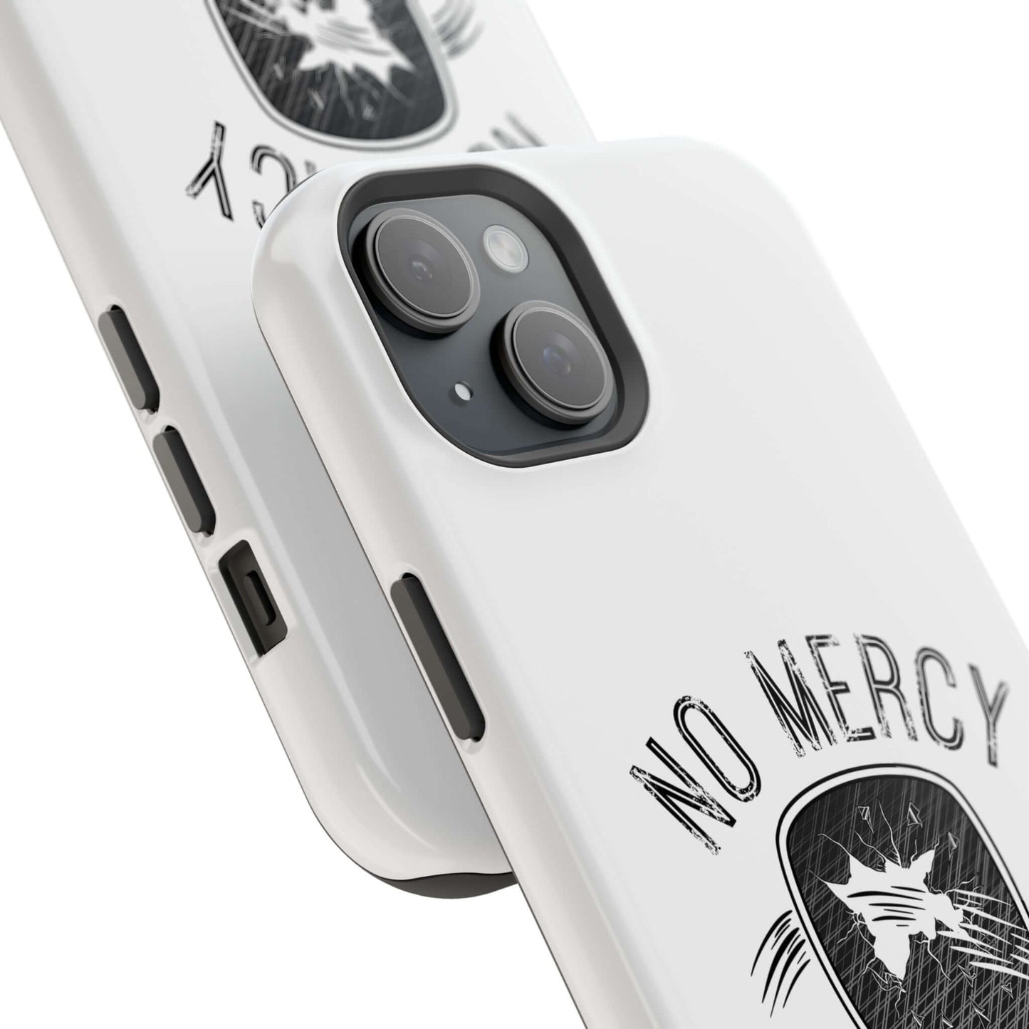 No Mercy Pickleball Series MagSafe iPhone case showcasing dual-layer protection in glossy finish.