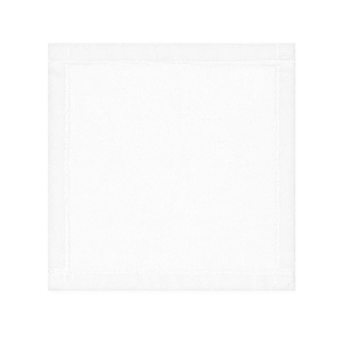 White cotton face towel from No Mercy Pickleball Series, highly absorbent and soft, ideal for versatile use.