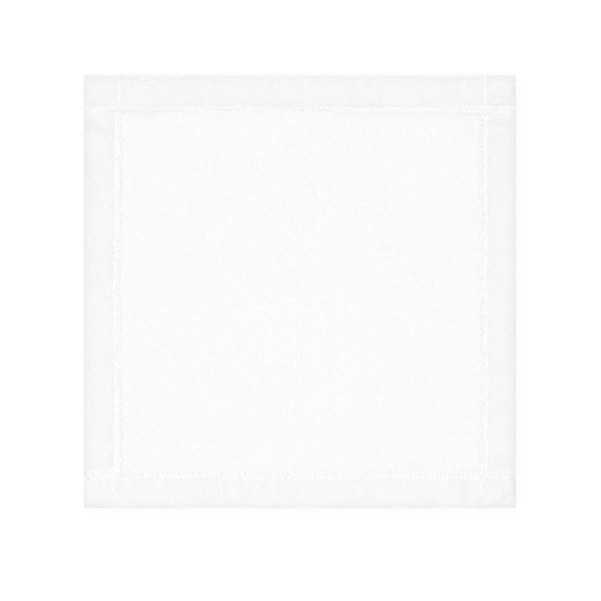 White cotton face towel from No Mercy Pickleball Series, highly absorbent and soft, ideal for versatile use.