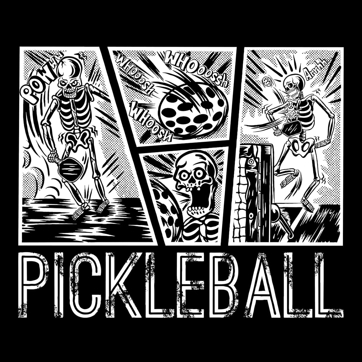 Pickleball Nasty Nelson Sticker Set – Bold, Waterproof Vinyl Decals for Players Who Love Court Chaos