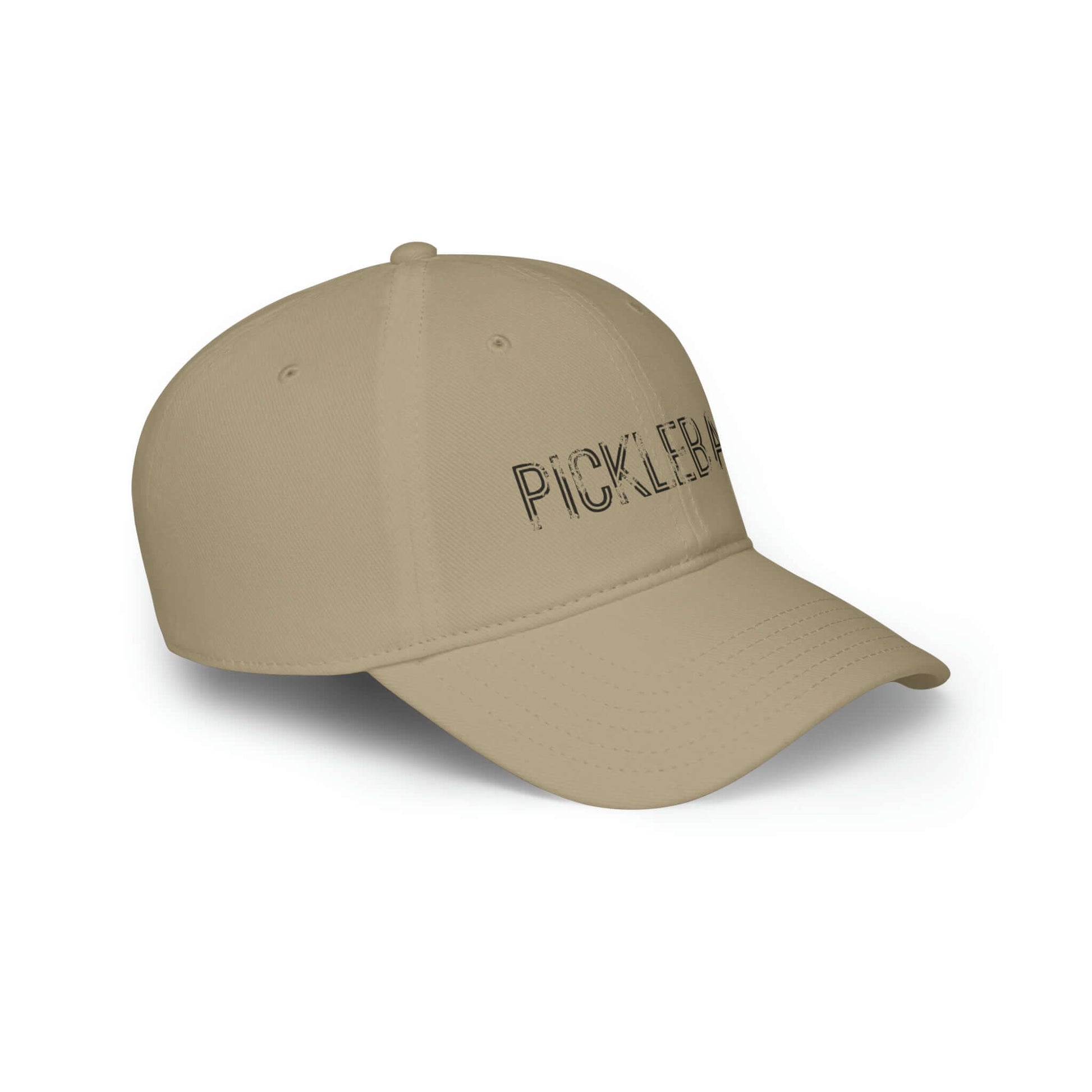 Pickleball Urban Series low profile beige baseball cap with logo