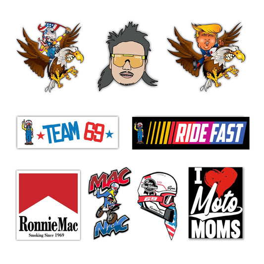Team 69 9 Sticker Pack