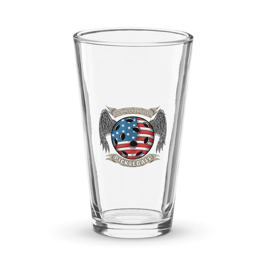 The American Dream: Pickleball Shaker Pint Glass