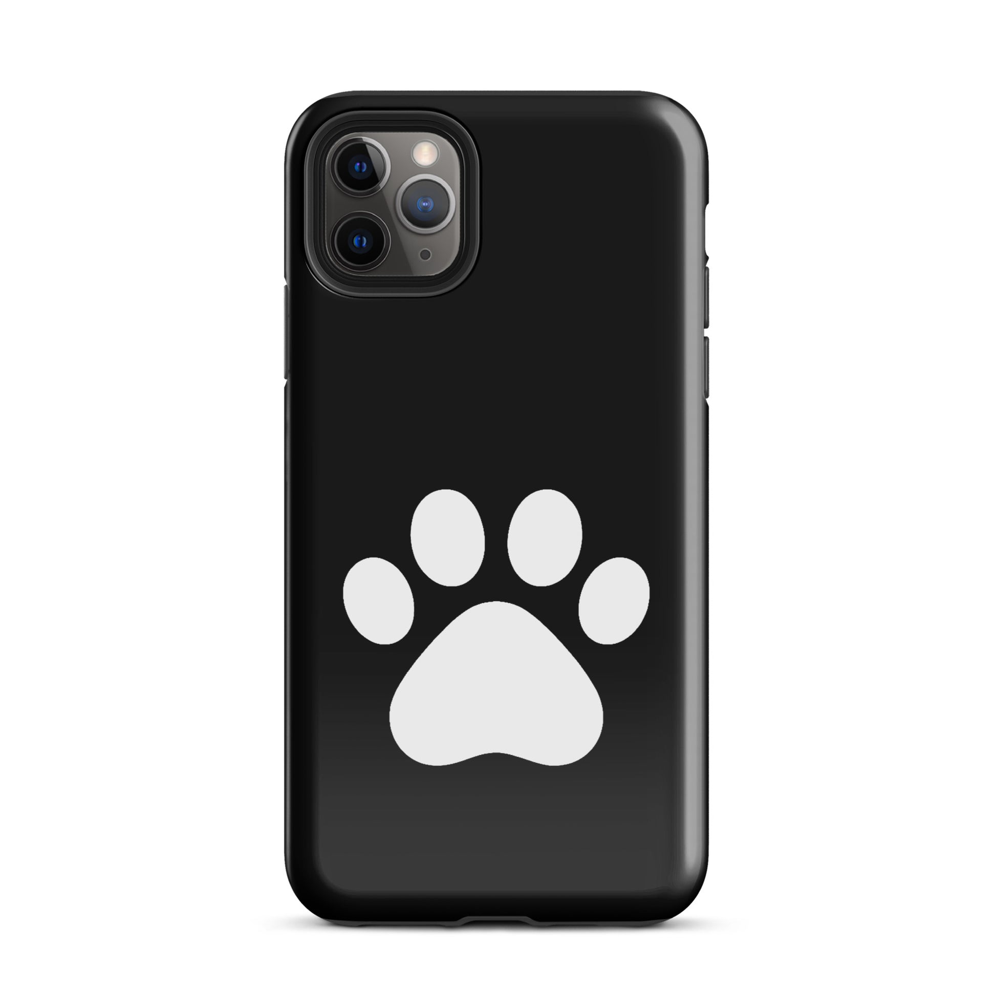 Phone Case for iPhone with minimalist paw print design for pet lovers.