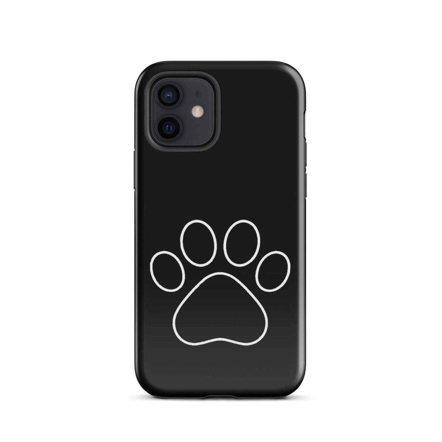 Phone Case for iPhone featuring a minimalist paw print design for pet lovers.
