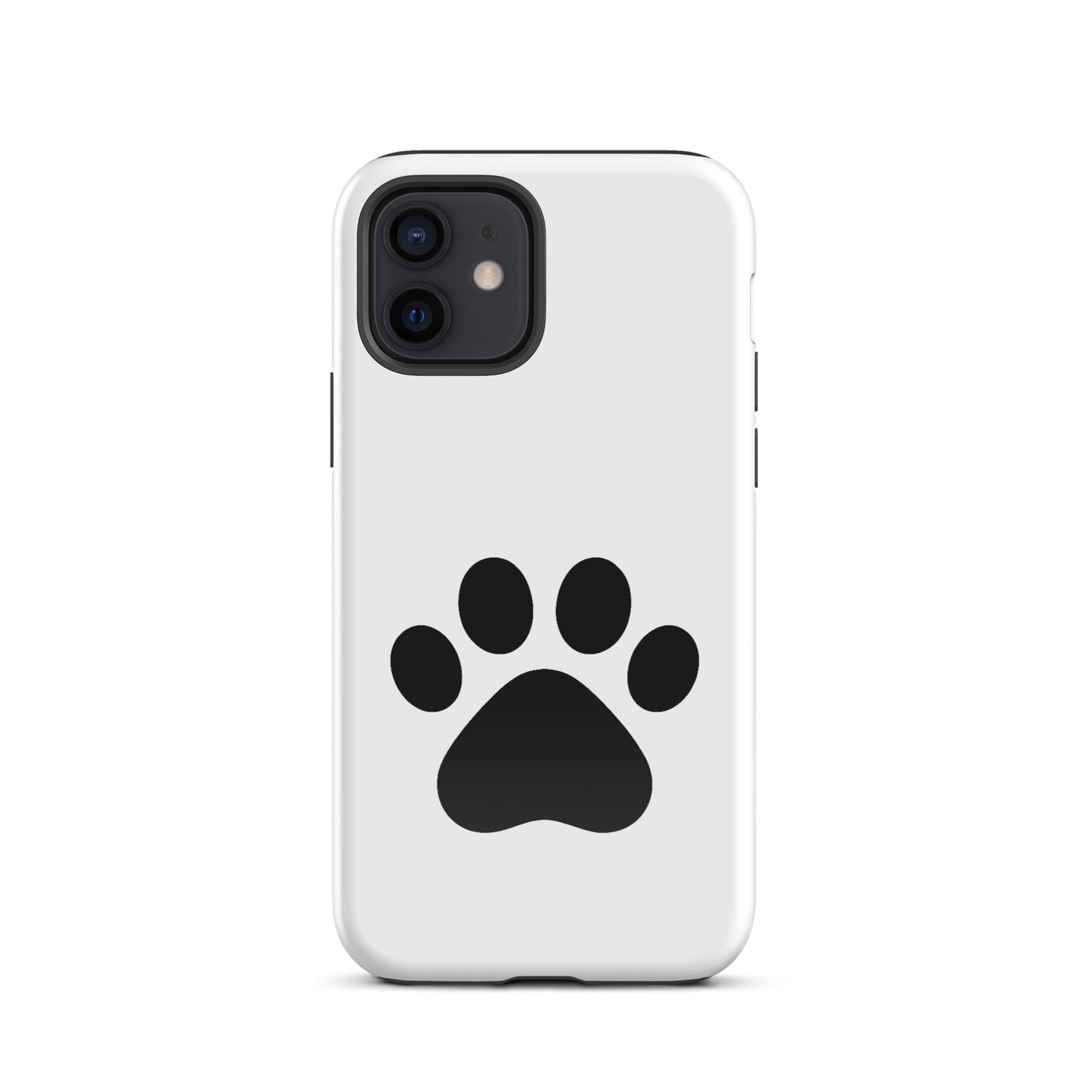 Phone Case for iPhone with minimalist paw print design, perfect for pet lovers and offering everyday durability and sleek protection.