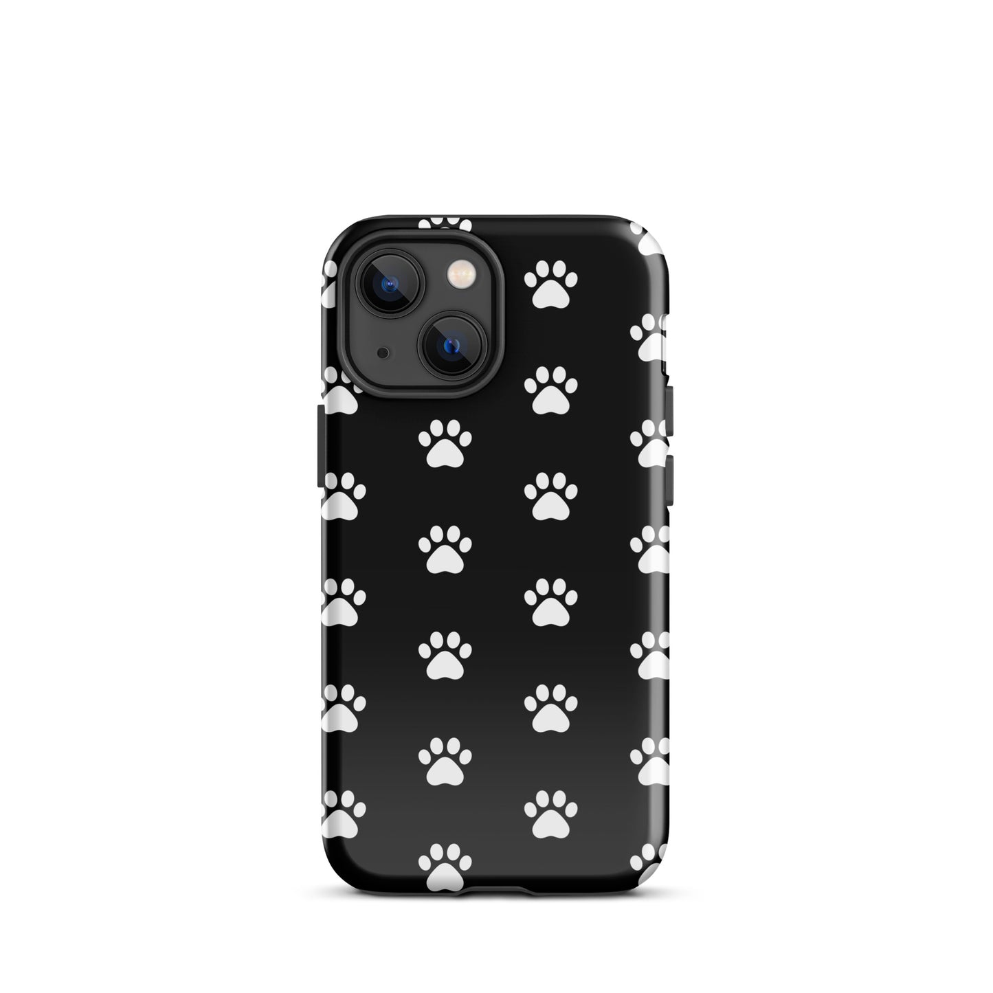 Phone Case for iPhone with stylish paw print design, perfect for pet lovers who adore cats and dogs, featuring a modern minimalist pattern.