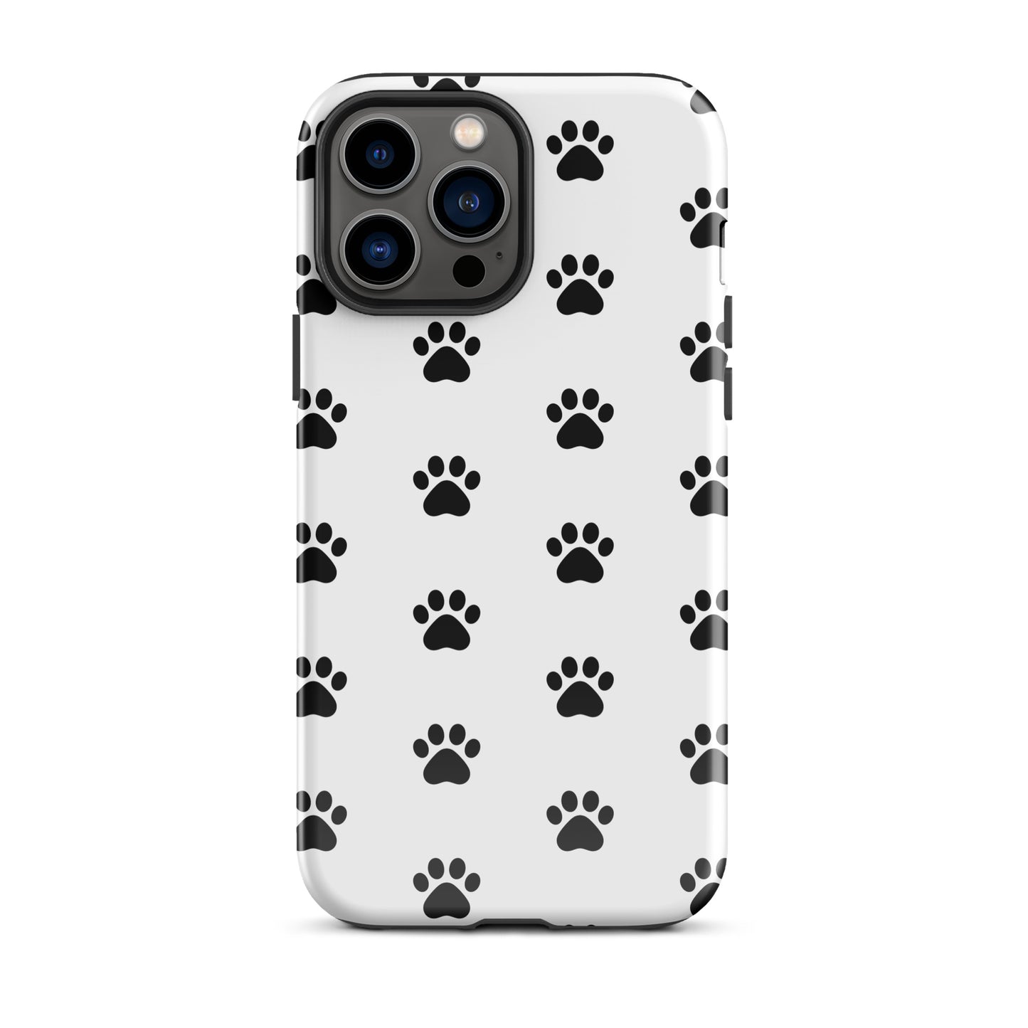 Stylish Phone Case with Paw Print Design for Pet Lovers