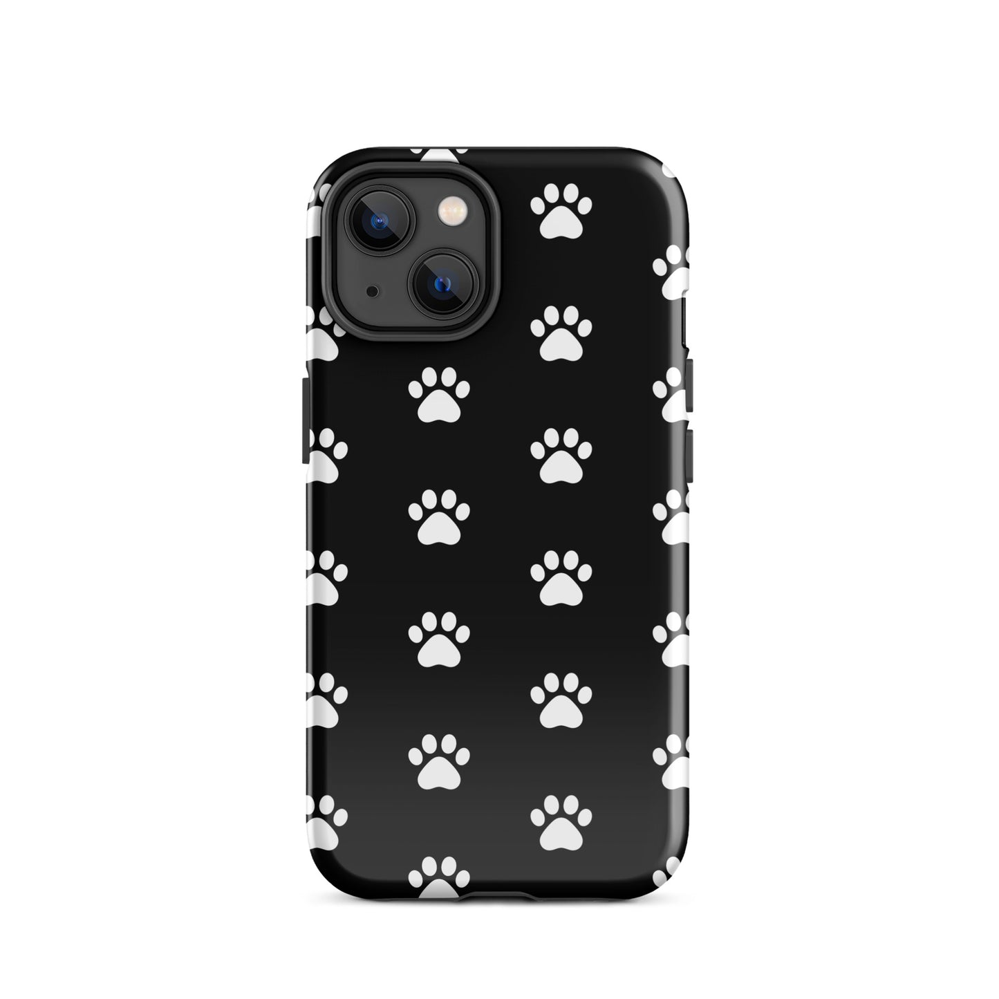 Phone Case for iPhone featuring a stylish paw print design, perfect for pet lovers.