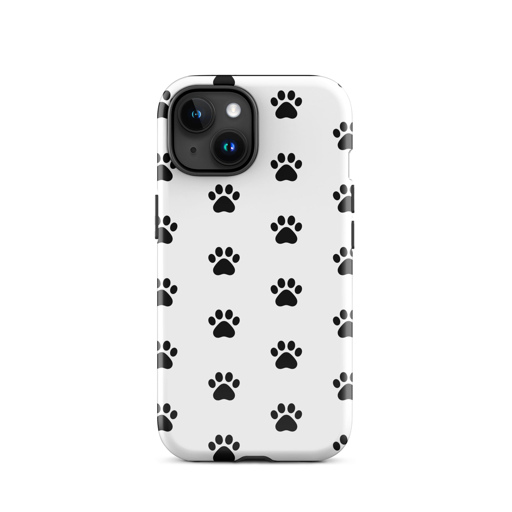 Phone Case featuring a stylish paw print design for pet lovers, ideal for cat and dog parents.