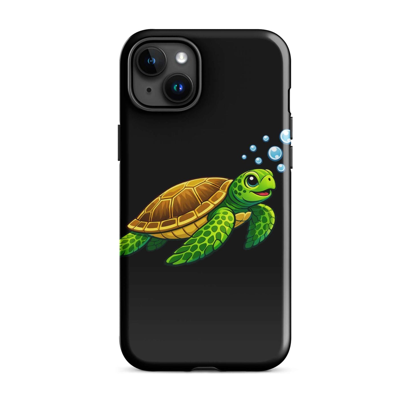 Phone Case featuring vibrant sea turtle artwork, perfect for iPhone owners who value style and protection.