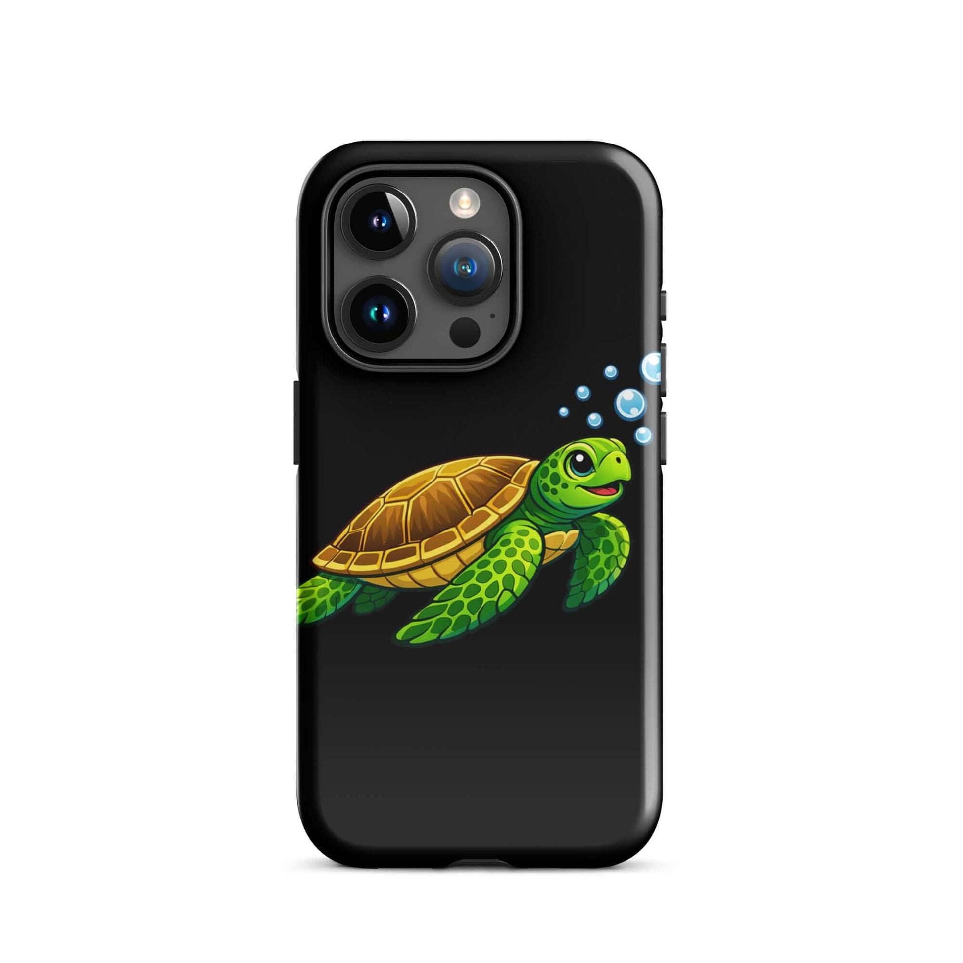 Phone Case for iPhone featuring vibrant sea turtle artwork, perfect for ocean lovers and stylish protection.
