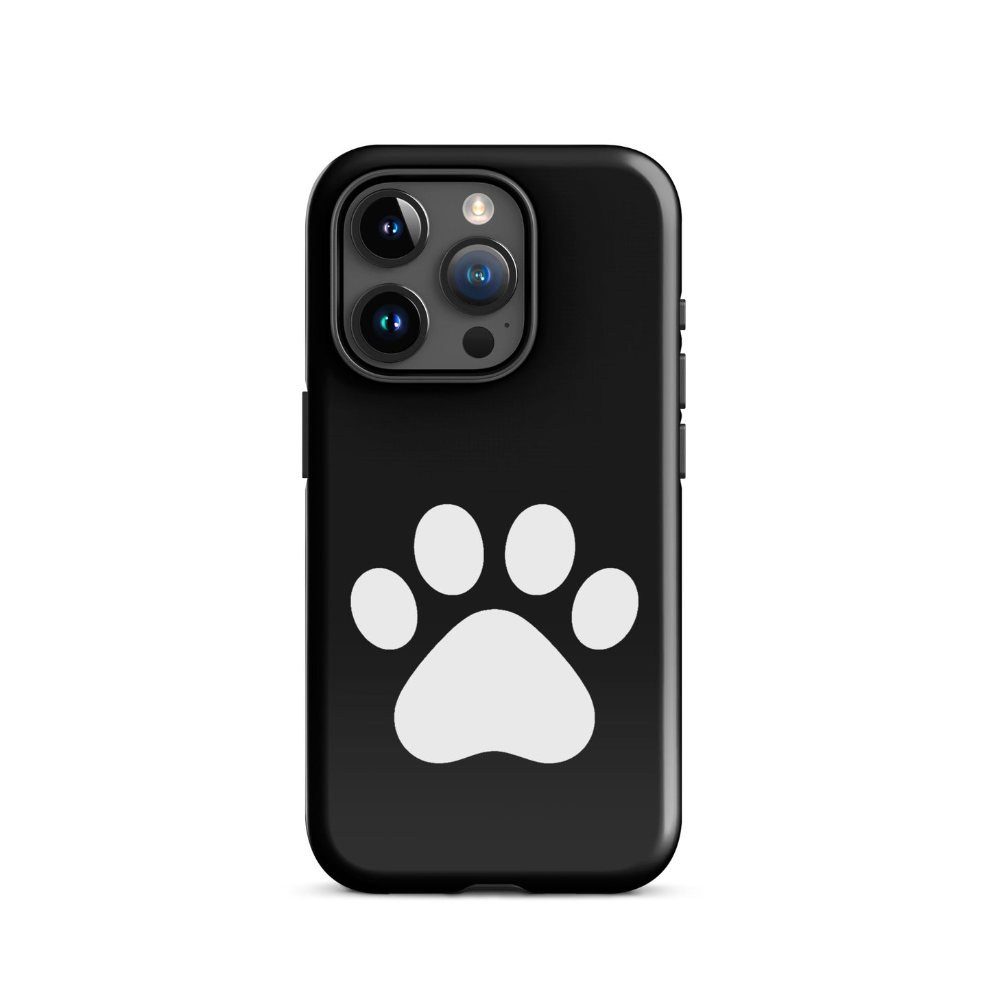 Phone Case for iPhone featuring a minimalist paw print design for pet lovers.