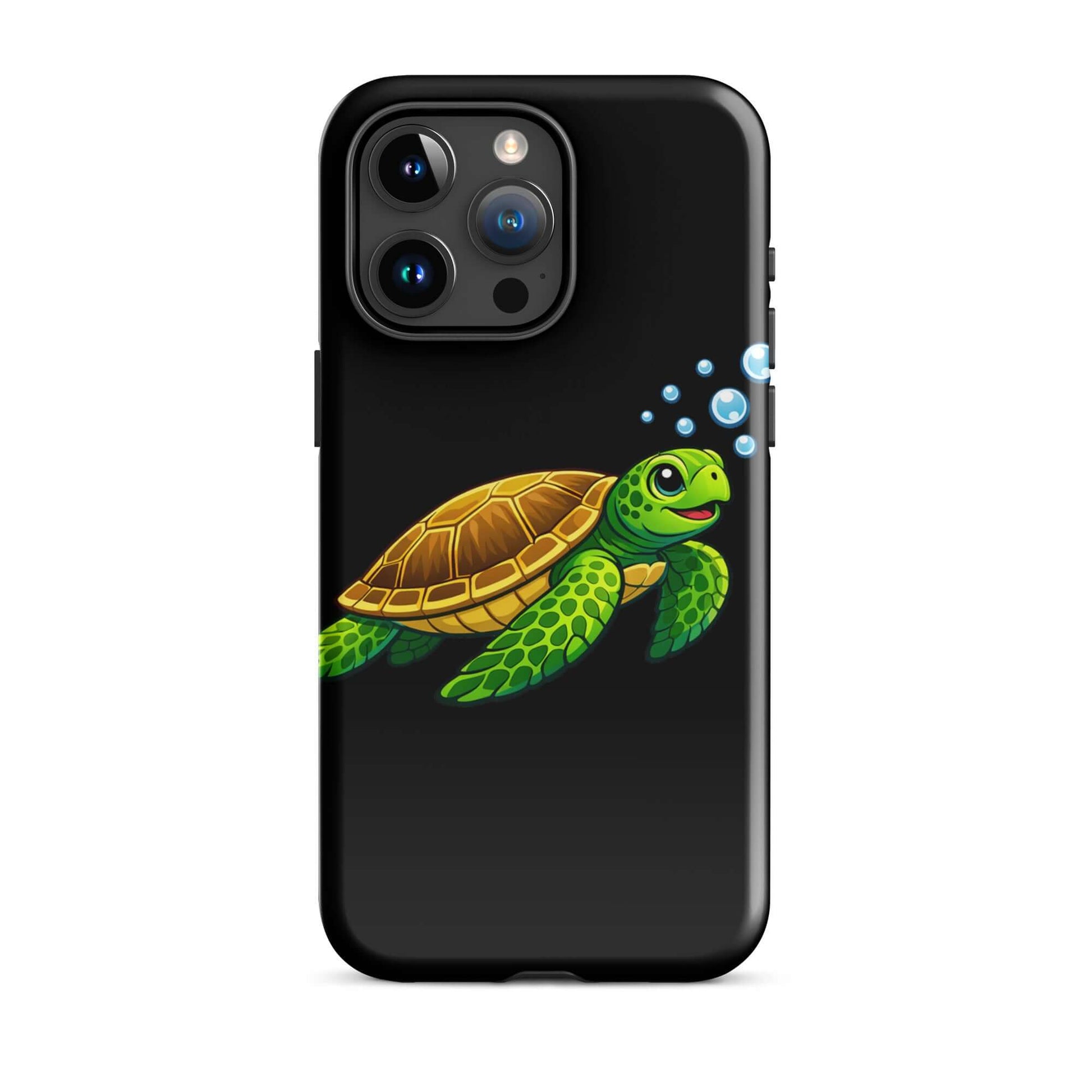 Phone Case featuring vibrant sea turtle artwork, combining playful charm with premium protection.