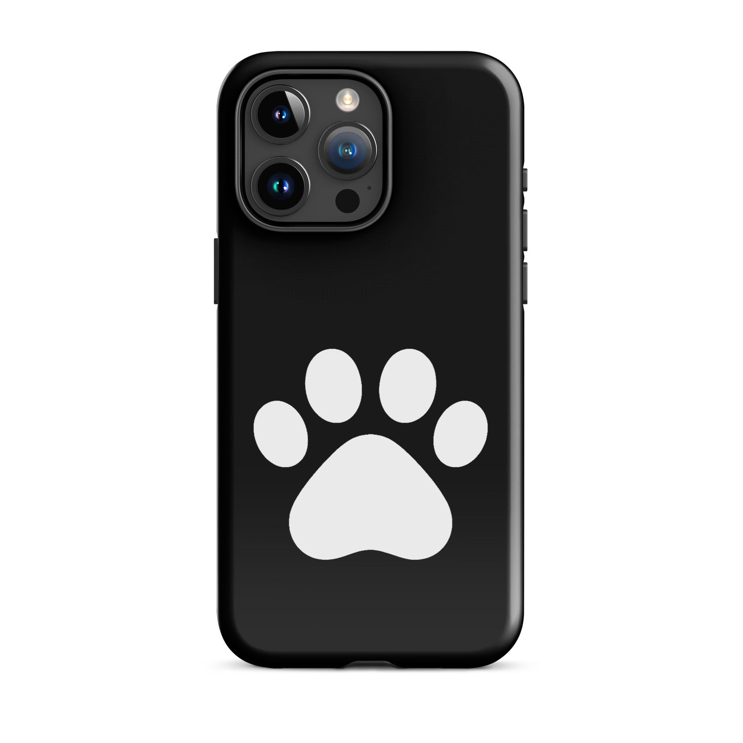 Phone Case for iPhone featuring a minimalist paw print design for pet lovers.