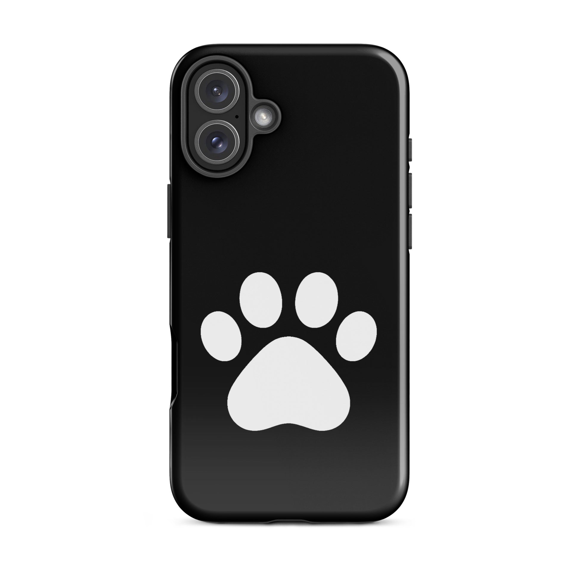 Phone Case with minimalist paw print design, perfect for pet lovers and everyday durability.