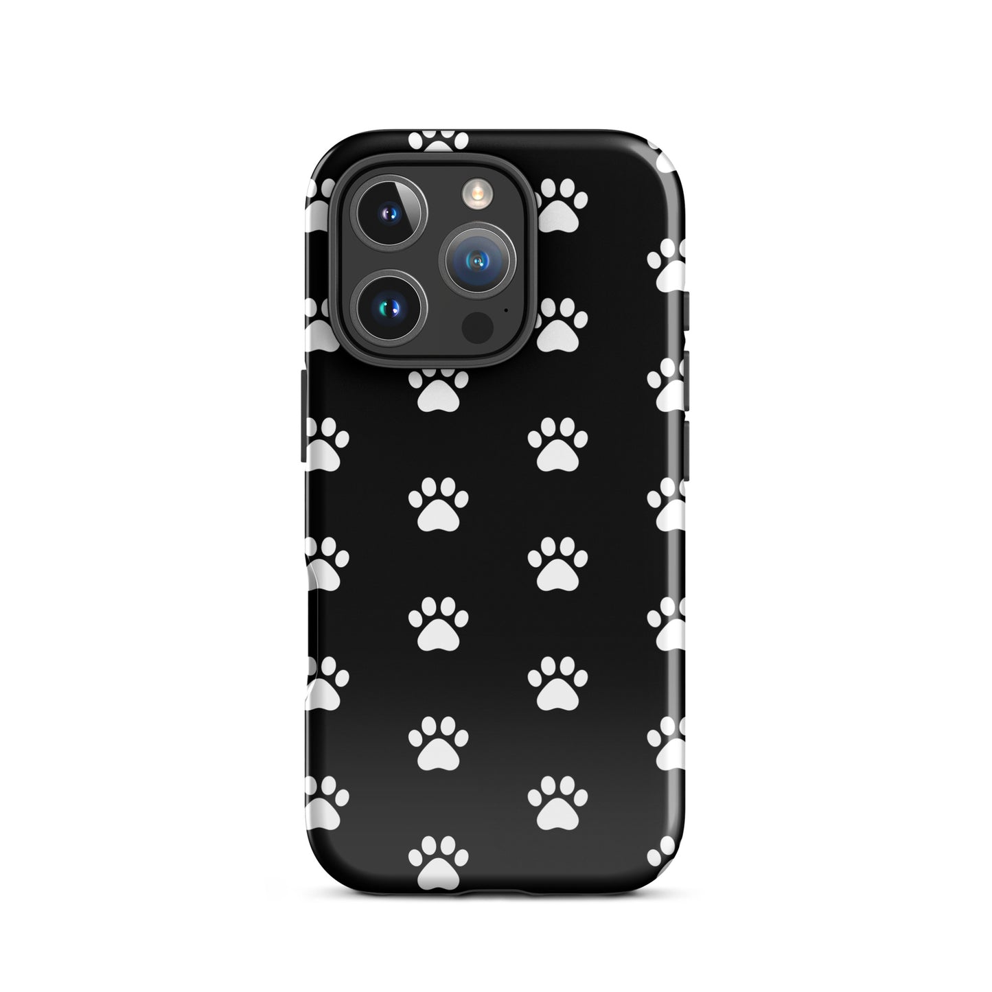Phone Case for iPhone featuring a stylish paw print design, perfect for pet lovers.