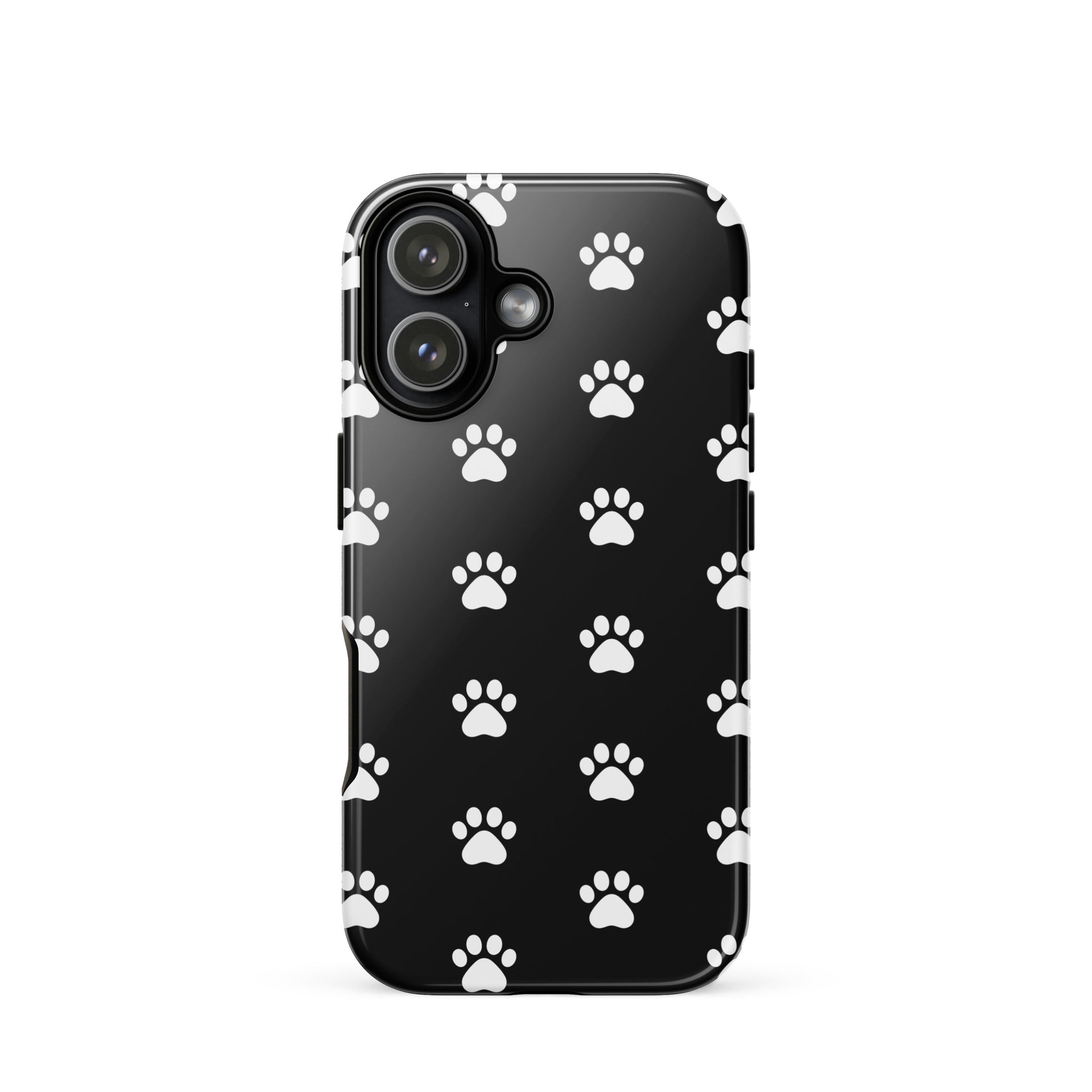 Phone Case for iPhone with stylish paw print design, perfect for pet lovers who adore cats and dogs.