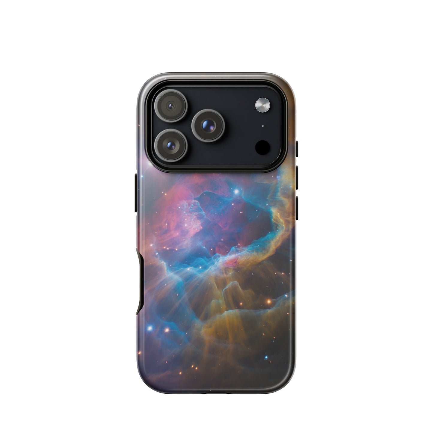 Phone Case with Nebula Design for iPhone, Cosmic Dreamscape Edition