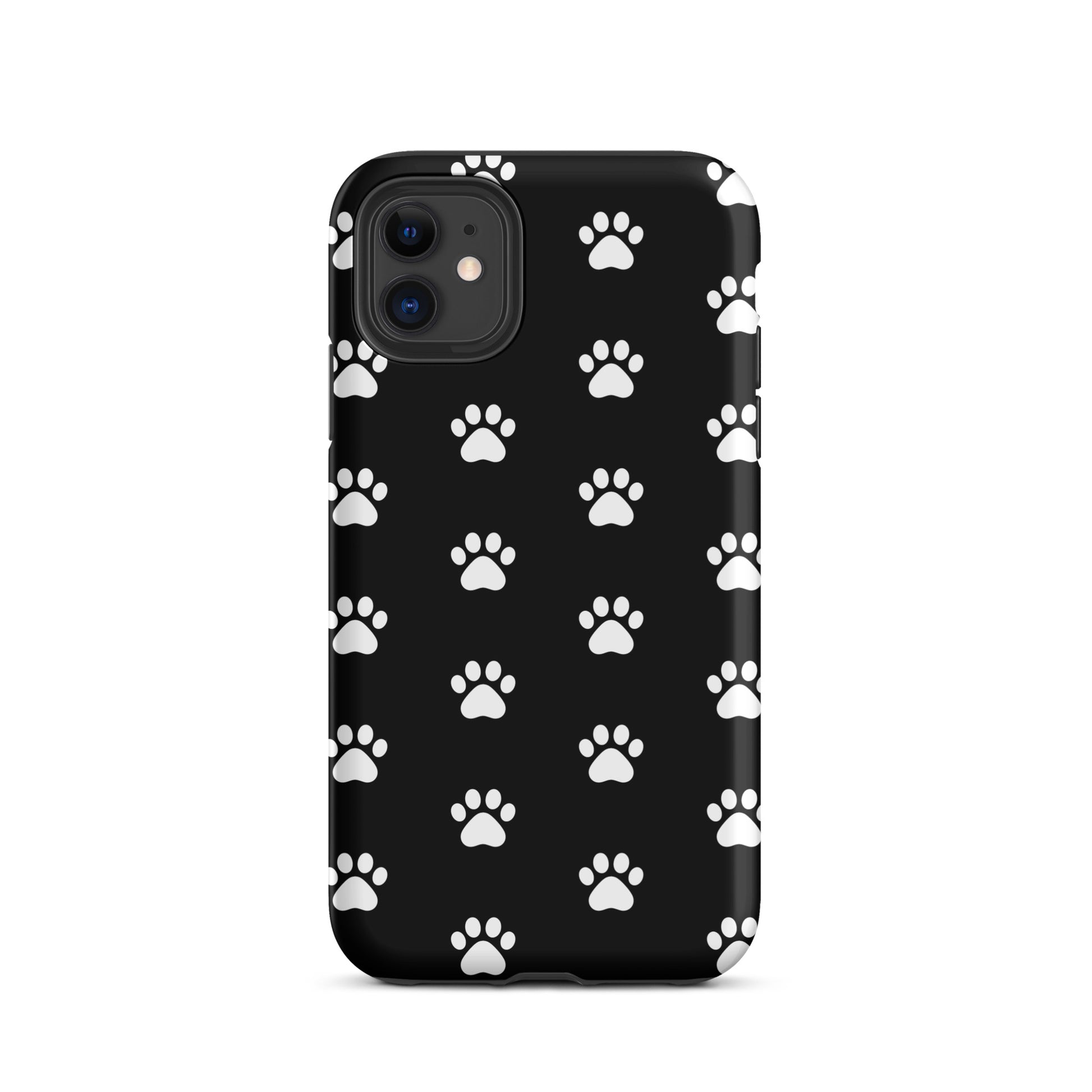 Phone Case with stylish paw print design, perfect for pet lovers and iPhone users seeking a cute, modern accessory.