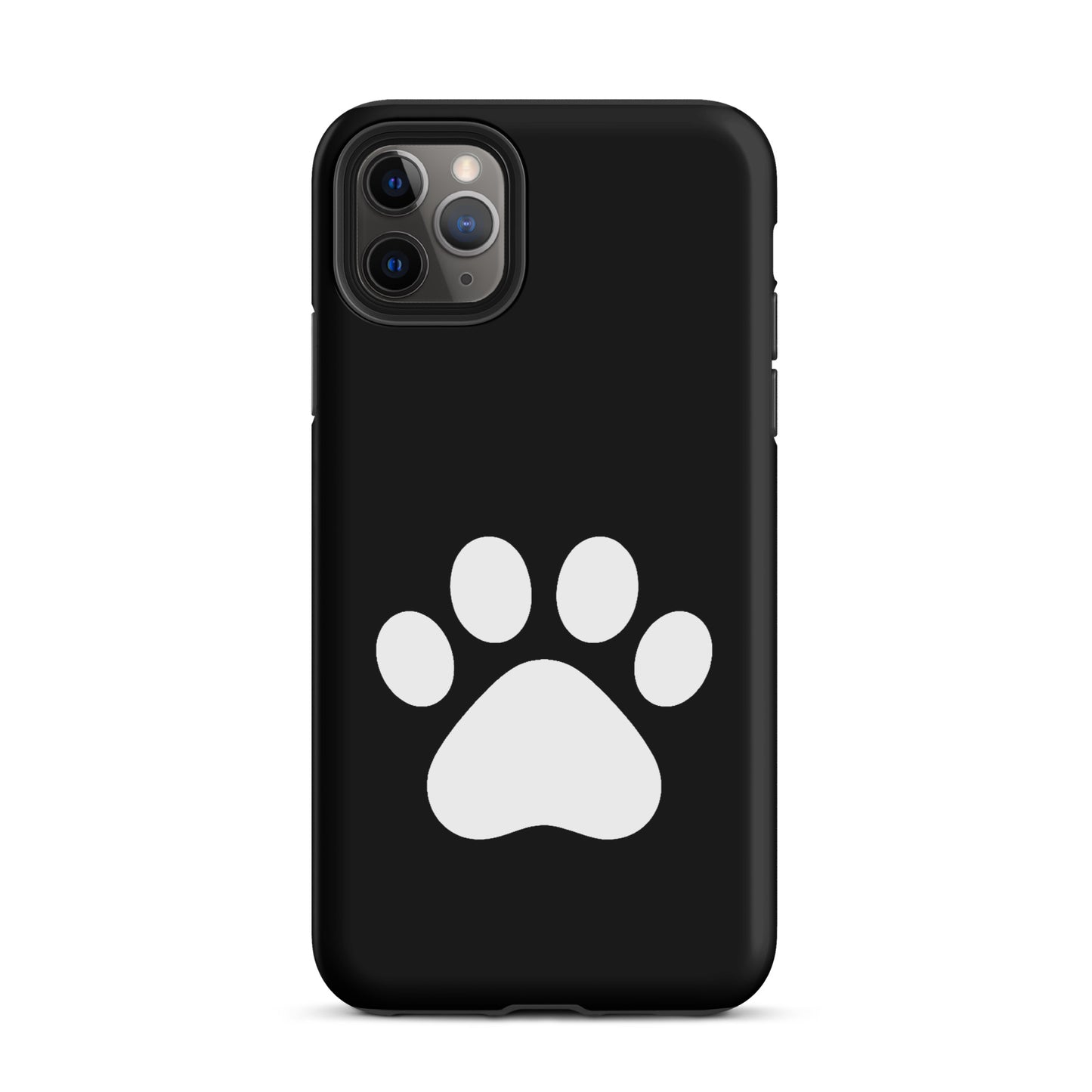 Phone Case for iPhone with paw print design, ideal for pet lovers seeking a minimalist style with cat and dog themes.