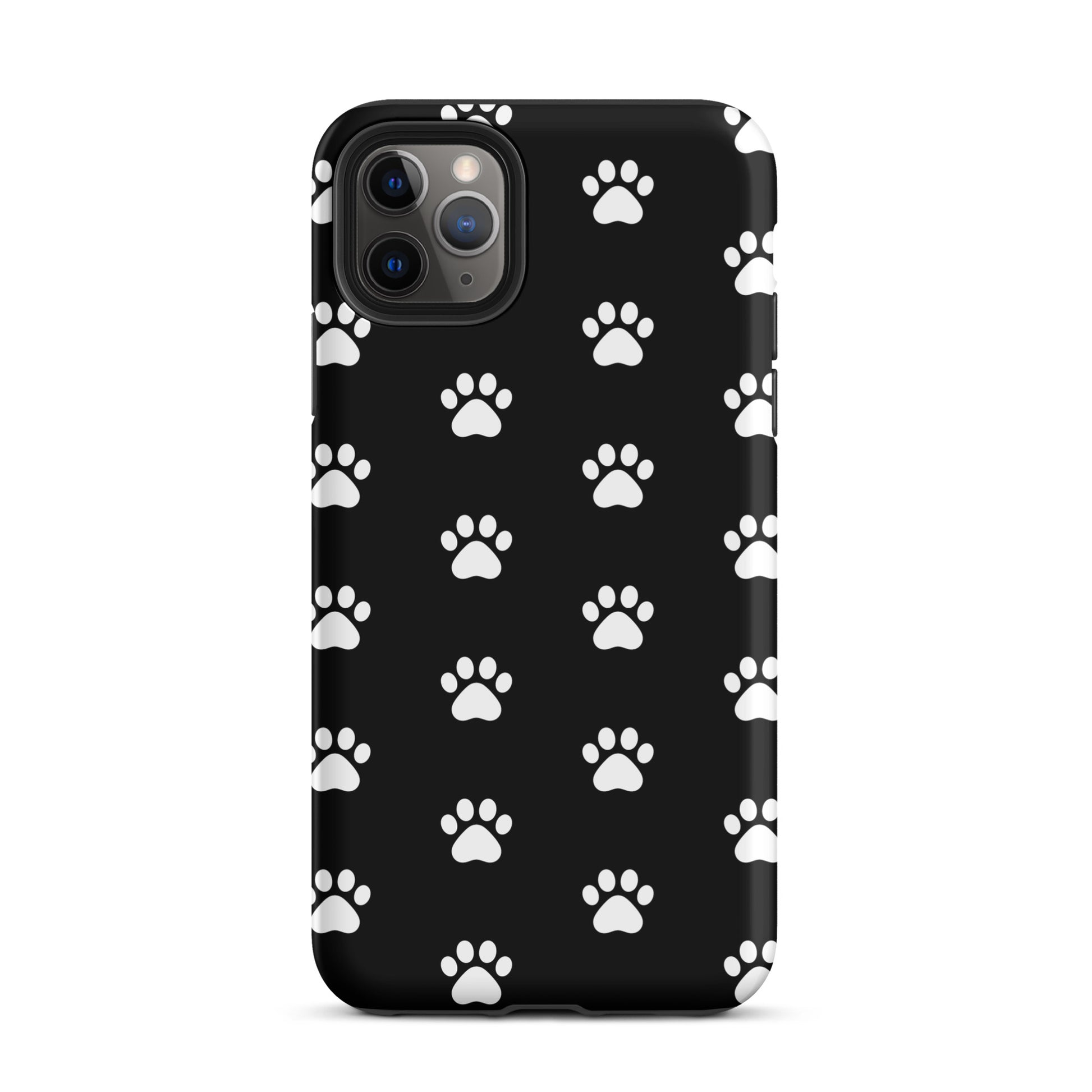 Phone Case for iPhone with stylish paw print design, perfect for pet lovers. Minimalist look for cat and dog enthusiasts.