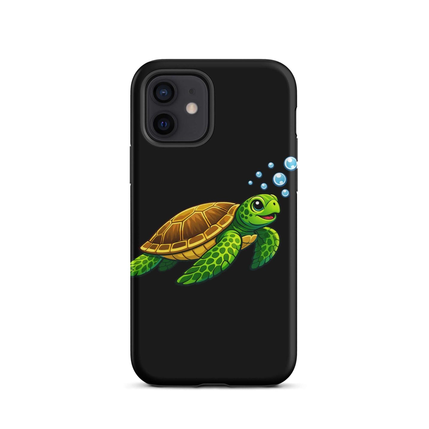 Phone Case featuring vibrant sea turtle artwork, perfect for ocean lovers and stylish protection.