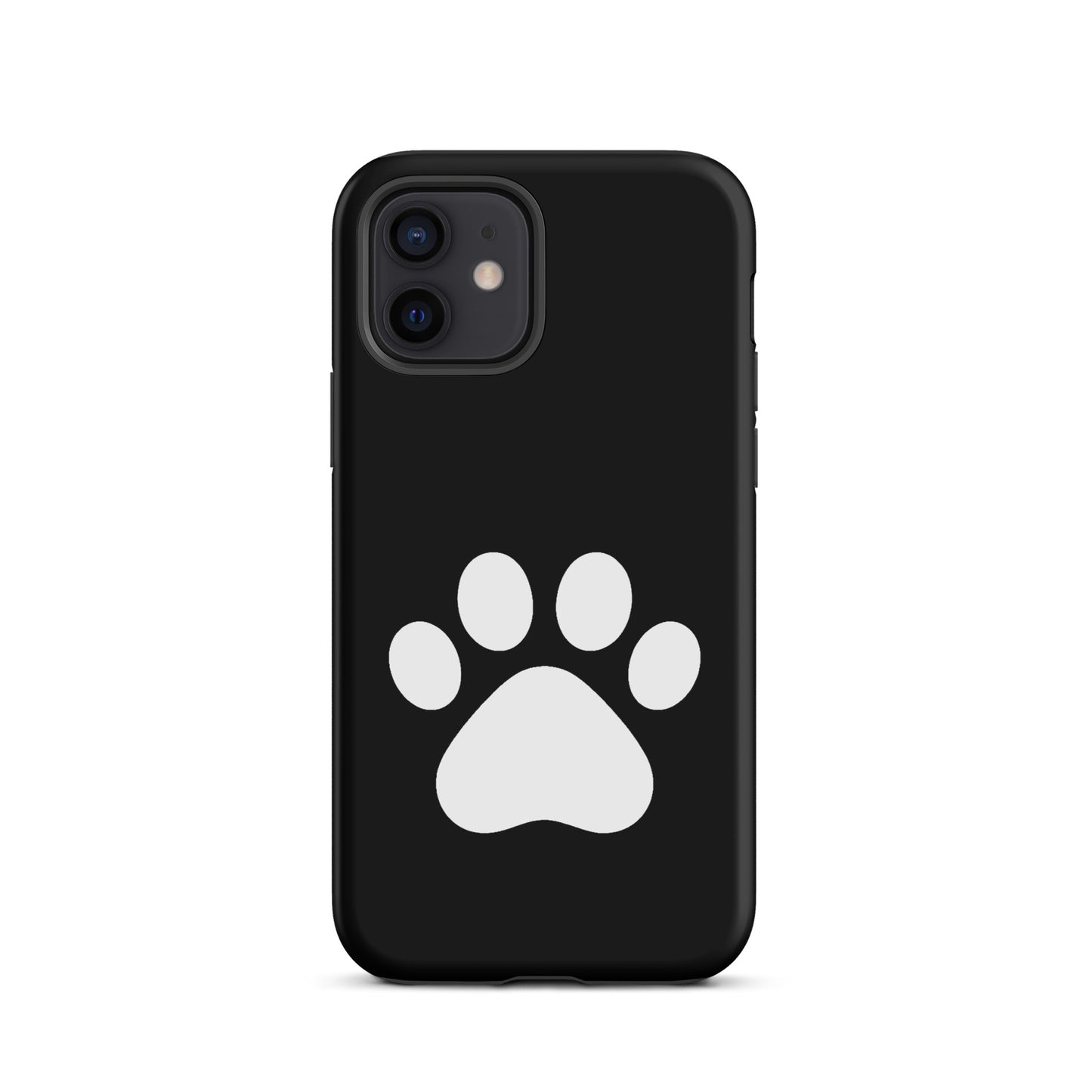 Phone Case with paw print design for iPhone, perfect for pet lovers who adore cats and dogs, providing style and durability.